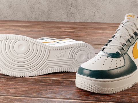 Air Force 1 Custom 3D Модель