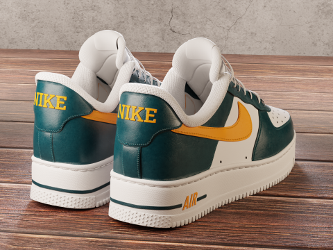 Air Force 1 Custom 3D Модель