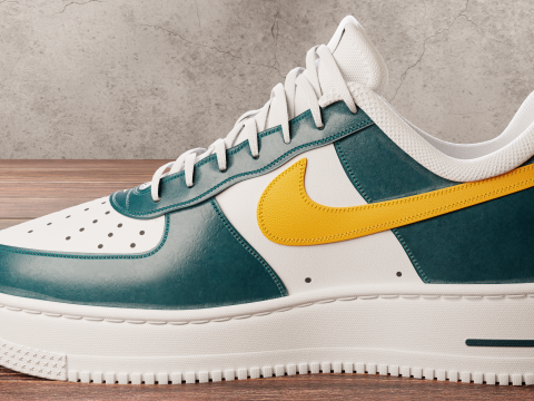 Air Force 1 Custom 3D Модель