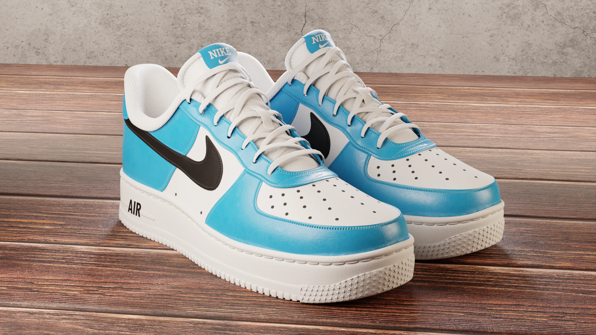 Air Force 1 Next Nature 3D Model .c4d .max .obj .3ds .fbx .stl .blend