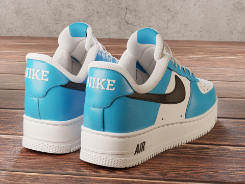 Air Force 1 Next Nature 3D Модель