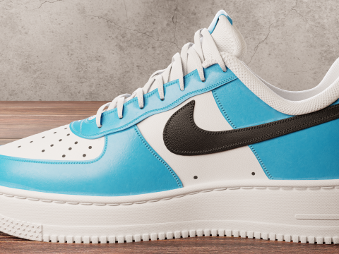 Air Force 1 Next Nature 3D Модель