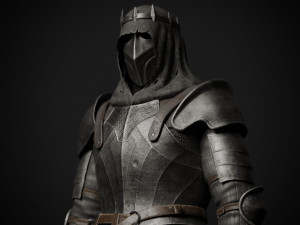 The Dark Knight Game-Ready character 3D-Modell