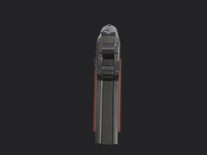 Pistol M1911 - Asset Weapon Model 3D