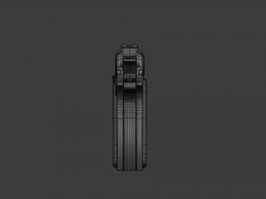 Pistol M1911 - Asset Weapon Model 3D