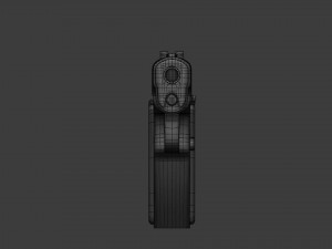 Pistol M1911 - Asset Weapon Model 3D