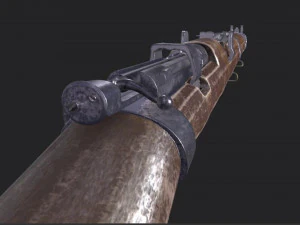 LEE Enfield MK3 - Asset Weapon 3D Model