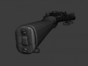 LEE Enfield MK3 - Asset Weapon 3D-Modell