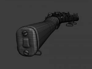 LEE Enfield MK3 - Asset Weapon 3D Model