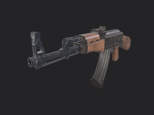Assault Rifle AK-47 - Asset Weapon 3D Model