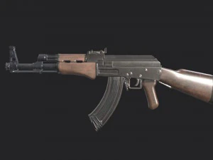 Assault Rifle AK-47 - Asset Weapon 3D Model