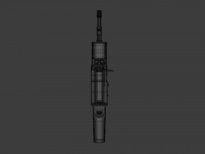 Assault Rifle AK-47 - Asset Weapon 3D Model