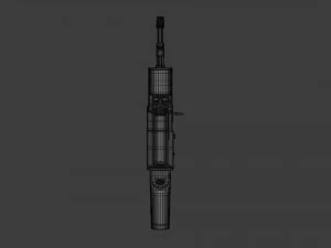 Assault Rifle AK-47 - Asset Weapon 3D Model