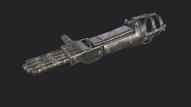 Berserk - IronArm - Asset 3D Model .c4d .max .obj .3ds .fbx .stl .blend 