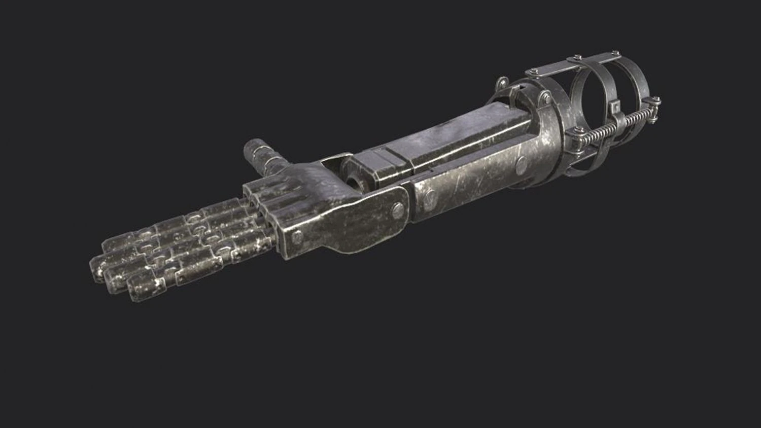 Berserk - IronArm - Asset 3D Model .c4d .max .obj .3ds .fbx .stl .blend 