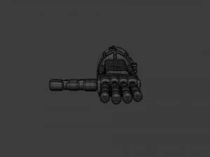 Berserk - IronArm - Asset 3D Model