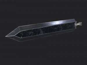 Berserk - Dragon Slayer Sword - Asset 3D मॉडल