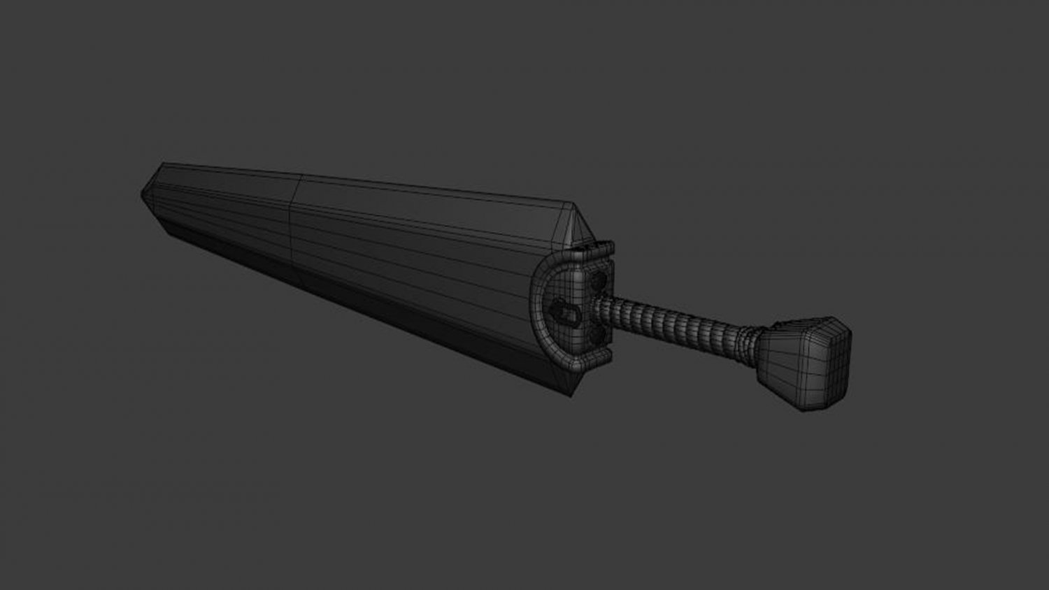 black sword yoru Grátis Modelo 3D in arma pesada 3DExport