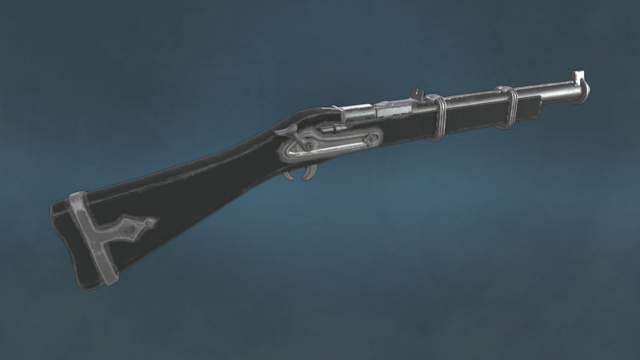 Rifle Fremy SpeedDraw - Rokka - Brave of the Six Flowers 3D मॉडल .c4d .max .obj .3ds .fbx .stl .blend 