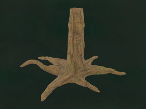 Tree Unleafs Dark F01 3D Model