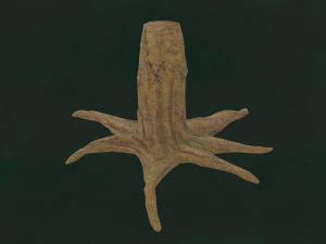 Tree Unleafs Dark F01 3D Model