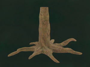 Tree Unleafs Dark F01 3D Model