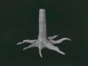 Tree Unleafs Dark F01 3D Model