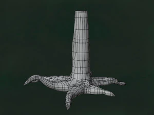 Tree Unleafs Dark F01 3D Model