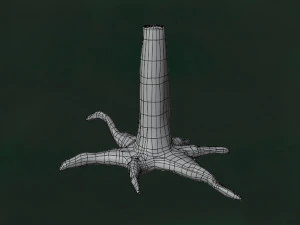 Tree Unleafs Dark F01 3D Model