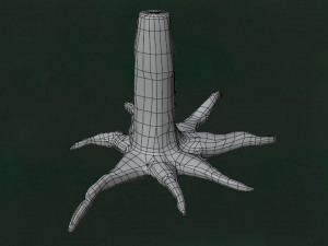 Tree Unleafs Dark F01 3D Model