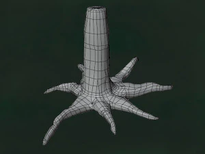 Tree Unleafs Dark F01 3D Model