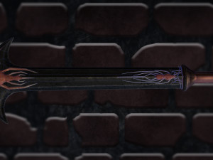 POP02 - Spider Sword - FanModArt 3D Model