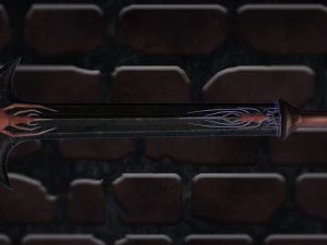 POP02 - Spider Sword - FanModArt 3D Model
