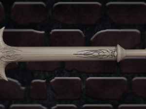 POP02 - Spider Sword - FanModArt 3D Model