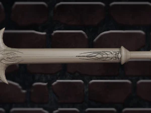 POP02 - Spider Sword - FanModArt 3D Model