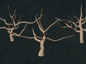Pacchetto F3 Alberi - Unleafs Assets Nature Env Modello 3D