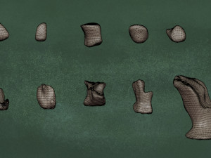 RocksF1 Red Desert Pack - Nature Env Assets 3D 모델