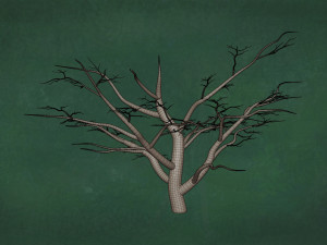 Trees F4 GR1 Pack - Unleafs Assets Nature Env 3D 모델