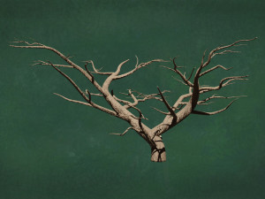 Trees F4 GR1 Pack - Unleafs Assets Nature Env 3D 모델