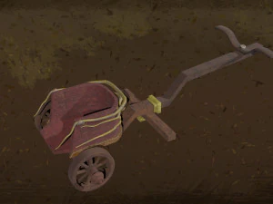 Asset - War Chariot Rome Horse T1 3D Model