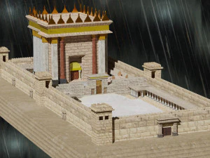 Jerusalem Temple 3rd - Esplanade - Sacred Objects 3D Model