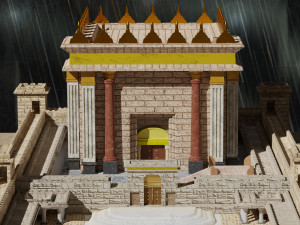 Jerusalem Temple 3rd - Esplanade - Sacred Objects 3D Model