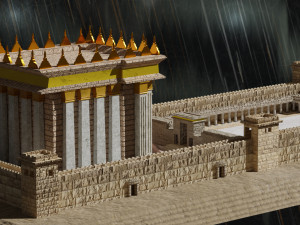 Jerusalem Temple 3rd - Esplanade - Sacred Objects 3D Model