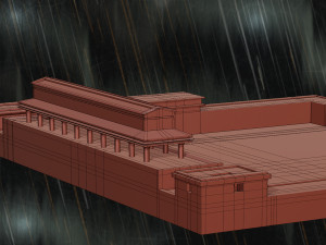 Jerusalem Temple 3rd - Esplanade - Sacred Objects 3D Model