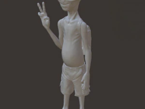 Paul alien 3D Print Model