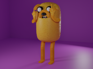 Jake the dog Modelo 3D