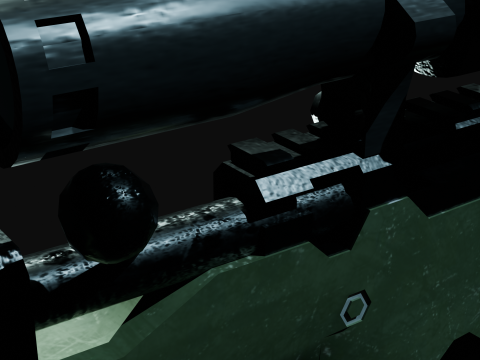 AWM Low poly for games 3Dモデル