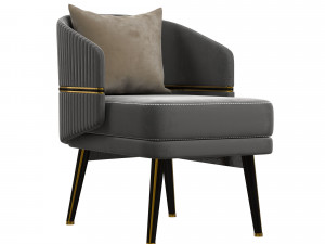 Billy armchair 3D 모델