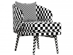 Billy armchair 3D Model