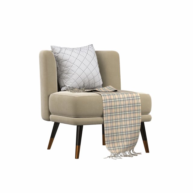 Armchair Keywest Modelo 3D .c4d .max .obj .3ds .fbx .stl .blend 